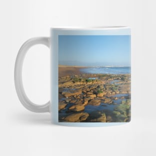 Rock Pools on the beach at Seaton Sluice Mug